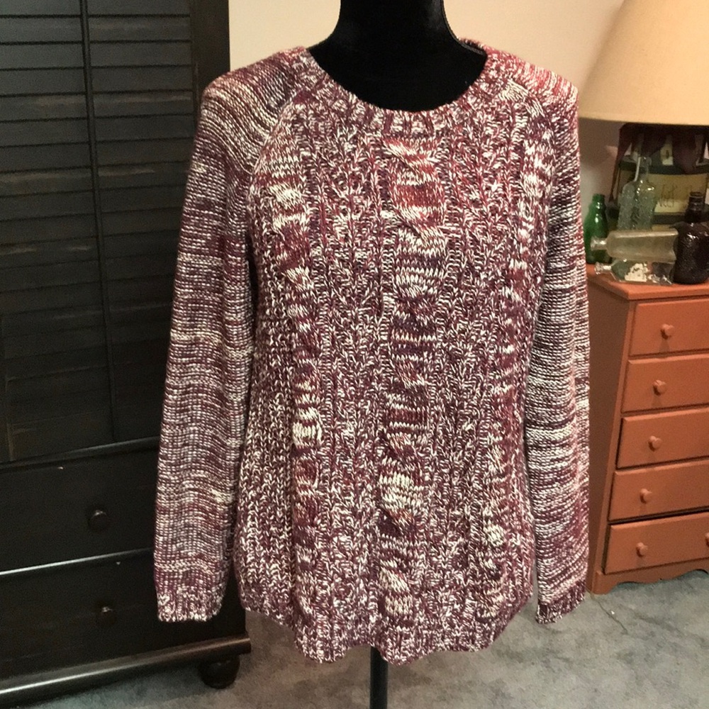 Sonoma cable knit sweater